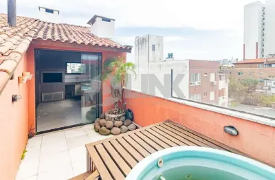 Cobertura 3 quartos à venda no bairro santana em porto alegre