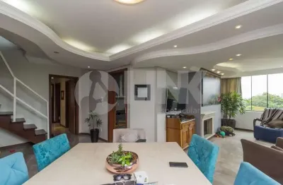 Cobertura semimobiliada 3 quartos com 2 vagas à venda no bairro vila ipiranga em porto alegre