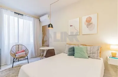 Apartamento mobiliado de 1 quarto airbnb à venda no bairro auxiliadora em porto alegre