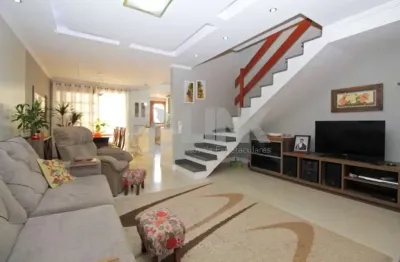 Casa 3 dormitórios com 2 vagas de garagem à venda no bairro jardim itú em porto alegre próxima da avenida alberto pasqualini