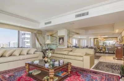 Cobertura de 4 dormitórios sendo 2 suítes à venda com 4 vagas de garagem em Porto Alegre, no bairro Petrópolis, próximo ao Zaffari Protásio Alves