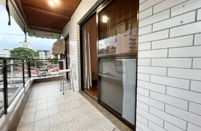 Apartamento em prédio luxuoso com 2 quartos 1 vaga à venda, varandão 85m² - tijuca