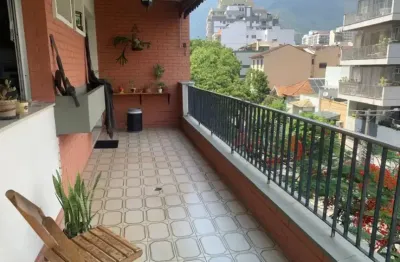 Apartamento com varandão 3 quartos 1 vaga à venda, 120m² - tijuca