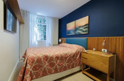 Extraordinário apartamento em botafogo colado a praia 2 quartos todo reformado - botafogo/rio de janeiro (rj)