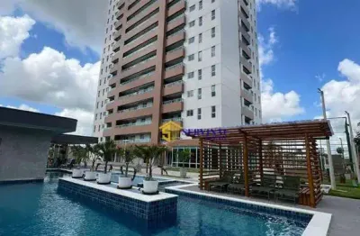 Apartamento com 3 dormitórios à venda, 77 m² por r$ 714.000 - centro - eusébio/ce