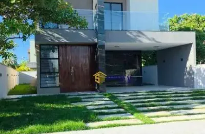 Casa com 4 dormitórios à venda, 218 m² por r$ 1.390.000 - jacundá - eusébio/ce