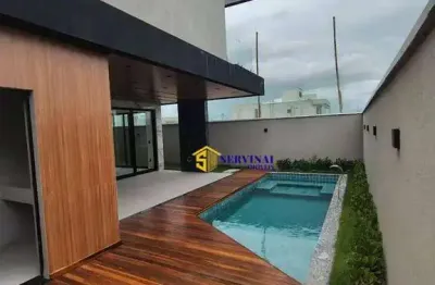 Casa com 4 dormitórios à venda, 248 m² por r$ 1.650.000,00 - cidade alpha - eusébio/ce