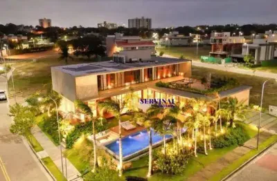 Casa com 6 dormitórios à venda, 584 m² por r$ 12.900.000,00 - centro - eusébio/ce