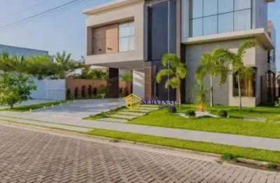 Casa com 5 dormitórios à venda, 383 m² por r$ 2.700.000,00 - pires façanha - eusébio/ce