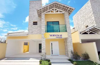 Casa com 3 dormitórios à venda, 231 m² por r$ 1.400.000,00 - eusébio - eusébio/ce