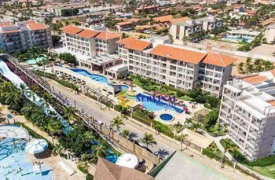 Apartamento com 3 dormitórios à venda, 121 m² por r$ 1.390.000,00 - porto das dunas - aquiraz/ce