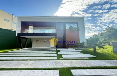Casa com 4 suítes à venda, 400 m² por r$ 3.800.000 - centro - eusébio/ce