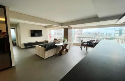 Lindo apartamento mobiliado com varanda gourmet, 2 vagas e lazer  completíssimo