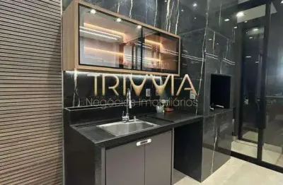 Casa de alto padrão mobiliada e decorada – 3 quartos (1 suíte) com área gourmet integrada