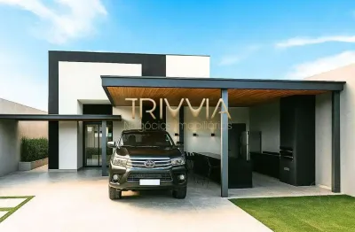 Casa nova com design moderno e excelente padrão de construção!