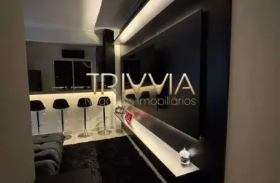 Apartamento moderno e completo com 2 sacadas e móveis planejados