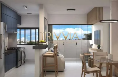 Apartamento à venda, 2 quartos, 1 suíte, 2 vagas, santa mônica - uberlândia/mg