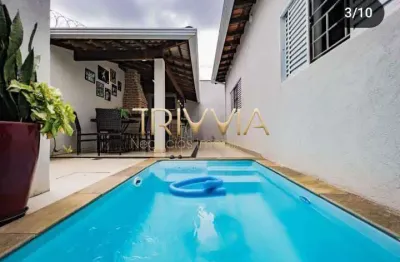 Casa moderna com área gourmet completa e piscina aquecida – acabamento de alto padrão