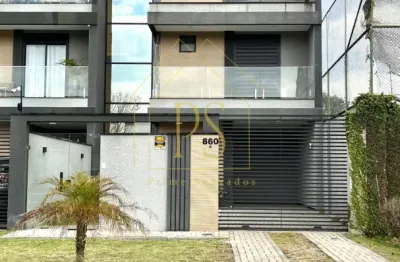 Triplex moderno no pineville, com acabamento alto padrão, 4 quartos, 2 suítes e terraço gourmet com vista incrível