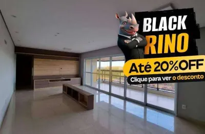 Apartamento com 3 dormitórios à venda, 142 m² por r$ 1.500.000,00 - cidade jardim - rio claro/sp