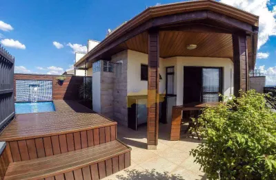 Cobertura duplex, com 3 dormitórios à venda, 162 m² por r$ 1.200.000 - santa cruz - rio claro/sp