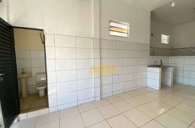 Salão para alugar, 36 m² por r$ 829,68/mês - jardim matheus maniero - rio claro/sp