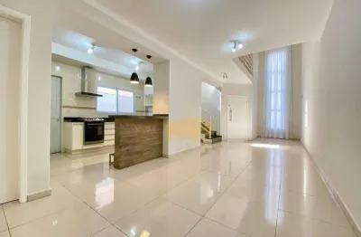 Casa com 4 dormitórios para alugar, 179 m² por r$ 6.110,83/mês - condomínio residencial villagio do conde - rio claro/sp