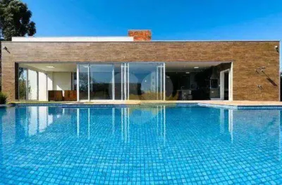 Casa com 5 dormitórios à venda, 500 m² por r$ 3.300.000,00 - condomínio e loteamento vila pinhal - itirapina/sp