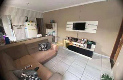 Casa com 2 dormitórios à venda, 77 m² por r$ 235.000,00 - novo jardim wenzel - rio claro/sp