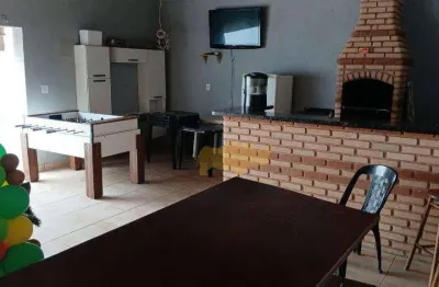 Chácara com 1 dormitório para alugar, 187 m² por r$ 1.800,00/mês - parque universitário - rio claro/sp