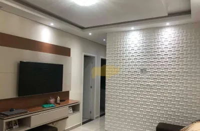 Apartamento com 2 dormitórios à venda, 49 m² por r$ 220.000,00 - jardim residencial das palmeiras - rio claro/sp
