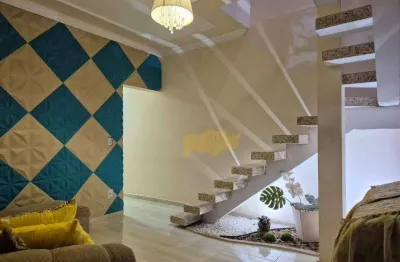 Casa com 3 dormitórios à venda, 250 m² por r$ 520.000,00 - jardim novo - rio claro/sp