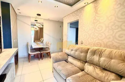 Apartamento com 2 dormitórios à venda, 56 m² por r$ 350.000,00 - jardim cherveson - rio claro/sp