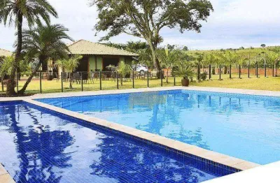 Terreno em condomínio fechado à venda na Estância Cavalinno, Analândia 