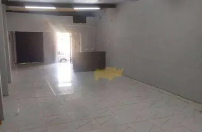 Barracão para alugar, 196 m² por r$ 1.500,00/mês - vila são miguel - rio claro/sp