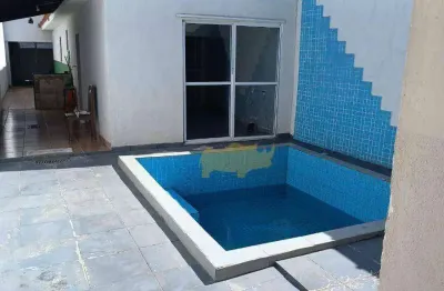 Casa com 2 dormitórios, edicula e piscina à venda, 113 m² por r$ 350.000 - vila cristina - rio claro/sp