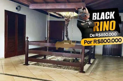 Black rino. aproveite o desconto! casa com 3 dormitórios à venda, 198 m² por r$ 800.000 - jardim itapuã - rio claro/sp