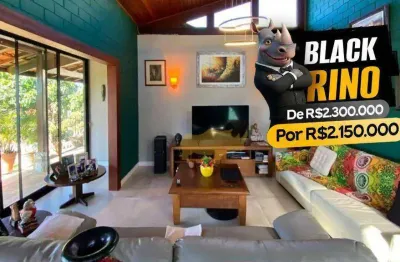 Black rino - aproveite o desconto! casa com 4 dormitórios à venda, 348 m² por r$ 2.300.000 - residencial florença - rio claro/sp