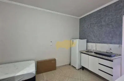 Kitnet com 1 dormitório para alugar, 18 m² por r$ 1.220,00/mês - jardim primavera - rio claro/sp