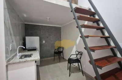 Kitnet com 1 dormitório para alugar, 23 m² por r$ 1.420,00/mês - jardim primavera - rio claro/sp