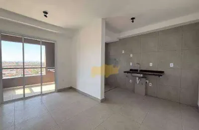 Apartamento com 2 dormitorios com suíte no residencial leven, 59m² -  rio claro sp