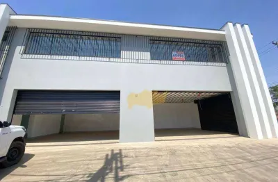 Salão para alugar, 129 m² por r$ 10.000,00/mês - jardim vilage - rio claro/sp