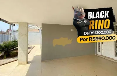 Black rino. aproveite o desconto - casa com 3 dormitórios à venda, 238 m² por r$ 1.200.000 - vila aparecida - rio claro/sp