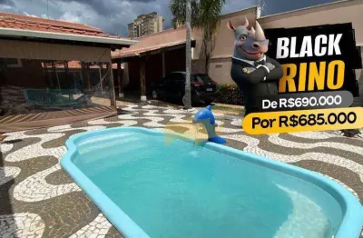 Black rino. aproveite o desconto! casa com 2 dormitórios à venda, 178 m² por r$ 690.000 - jardim são paulo - rio claro/sp
