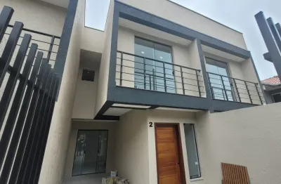 Sobrado a venda no sítio cercado, curitiba, pr, por r$329.000,00