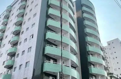 Aptº 1dt - sacada - piscina - garagem - portaria 24h - ocian - lazer na praia