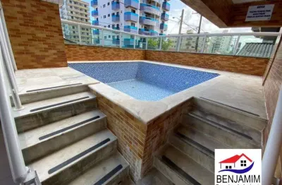 Ap 2dt 1suíte - sacada gourmet - andar alto - piscina - 300mts da praia - ótimo local - tupi