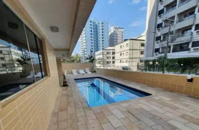 Amplo aptº c/2dts (1 suíte) - sacada frente rua - vista mar - aceito ap no forte 3dts - financia!!