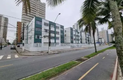 Apartamento 1 dormitório - sala/cozinha conjugados - prédio frente mar - vaga coletiva - vila tupi!!