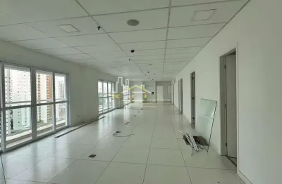Sala comercial para locação 146 m² na vila leopoldina, conta com sala em vão livre, 4 banheiros, e